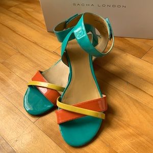 Multicolored Nine West Sandals 👞 size 7.5